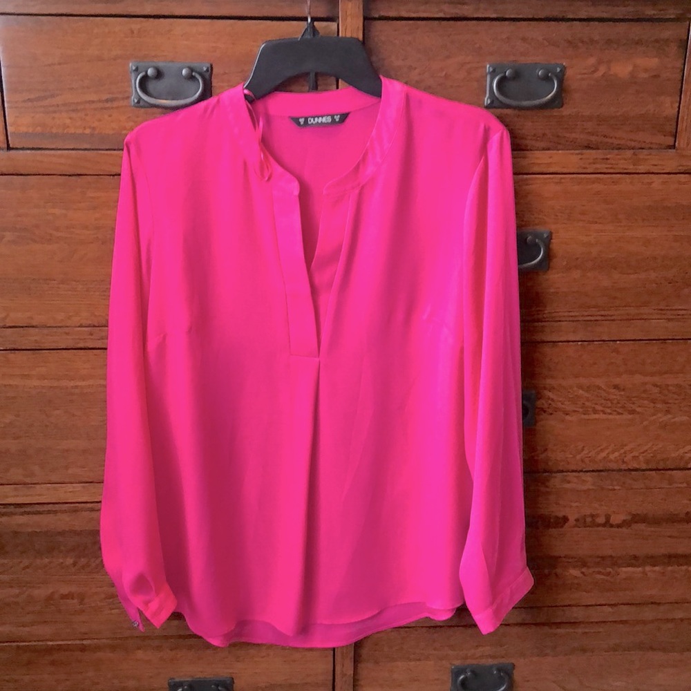 Dunne’s Stores Pink Blouse Size M